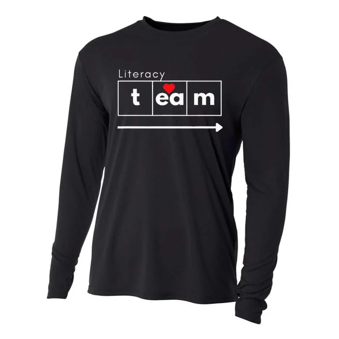 School Literacy Team Science of Reading Cooling Performance Long Sleeve Crew