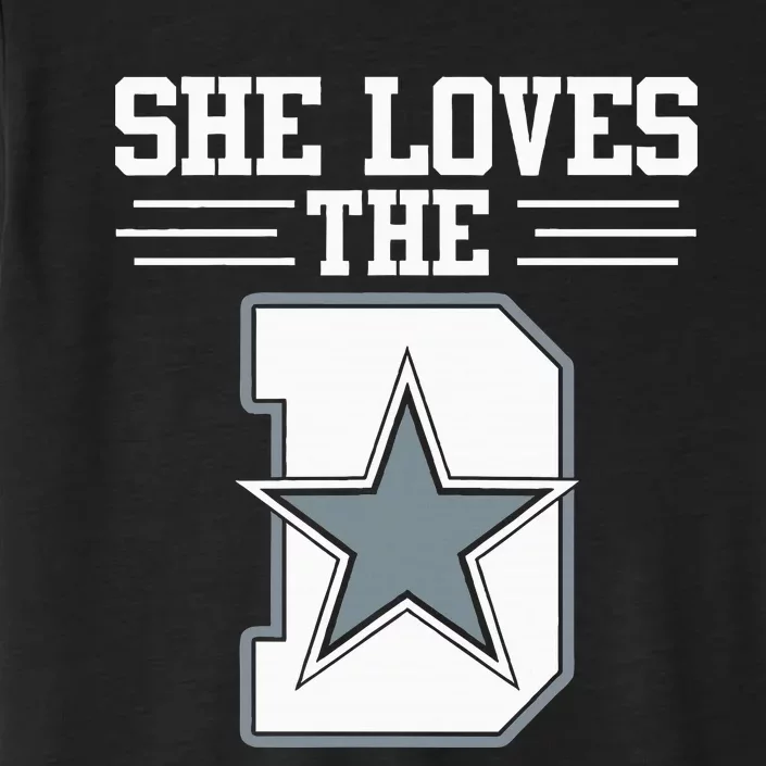 She Loves The D Dallas For Women ChromaSoft Performance T-Shirt