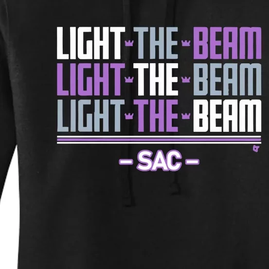 Sacramento Light The Beam Chant Women's Pullover Hoodie