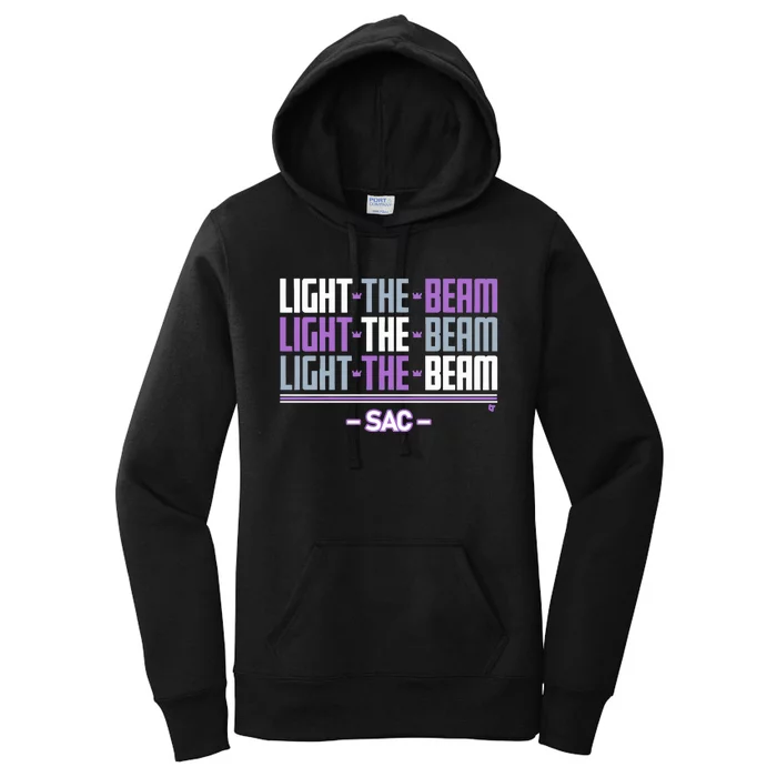 Sacramento Light The Beam Chant Women's Pullover Hoodie