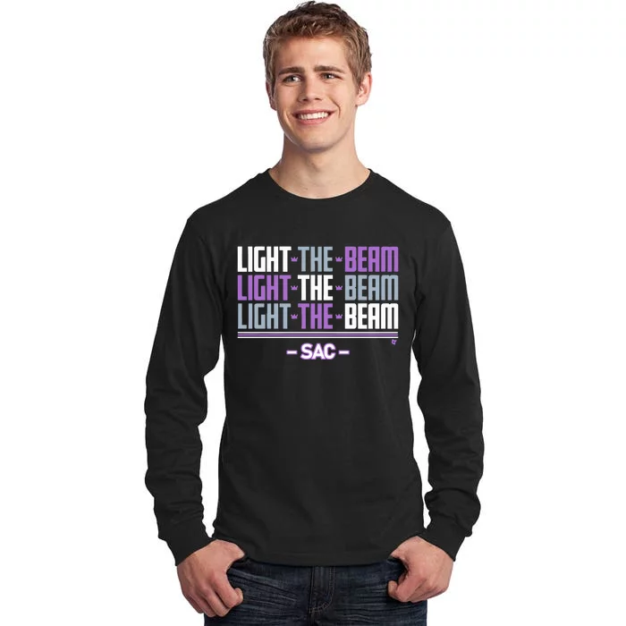 Sacramento Light The Beam Chant Tall Long Sleeve T-Shirt