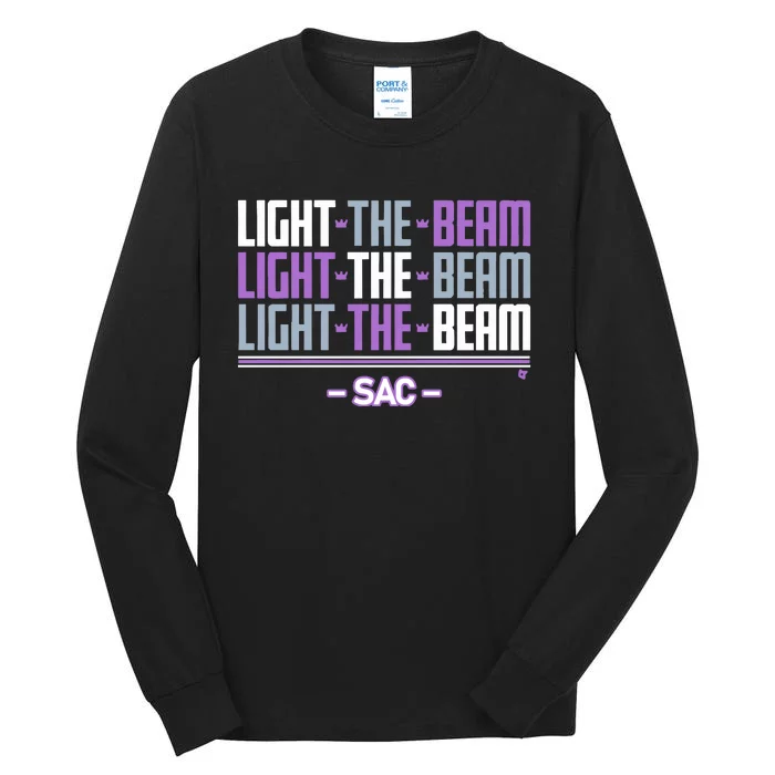 Sacramento Light The Beam Chant Tall Long Sleeve T-Shirt