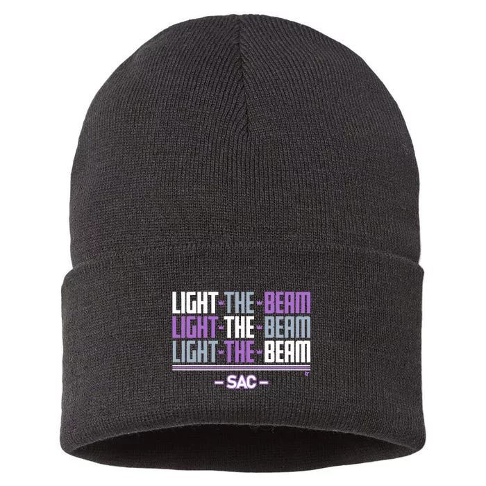 Sacramento Light The Beam Chant Sustainable Knit Beanie