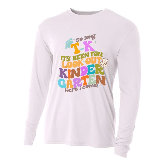 So Long Transitional Kindergarten Grad Look Out Kindergarten Cooling Performance Long Sleeve Crew