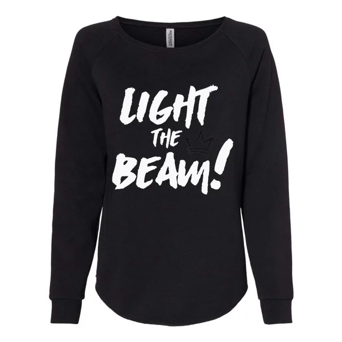 Sacramento Light the Beam groovy Womens California Wash Sweatshirt