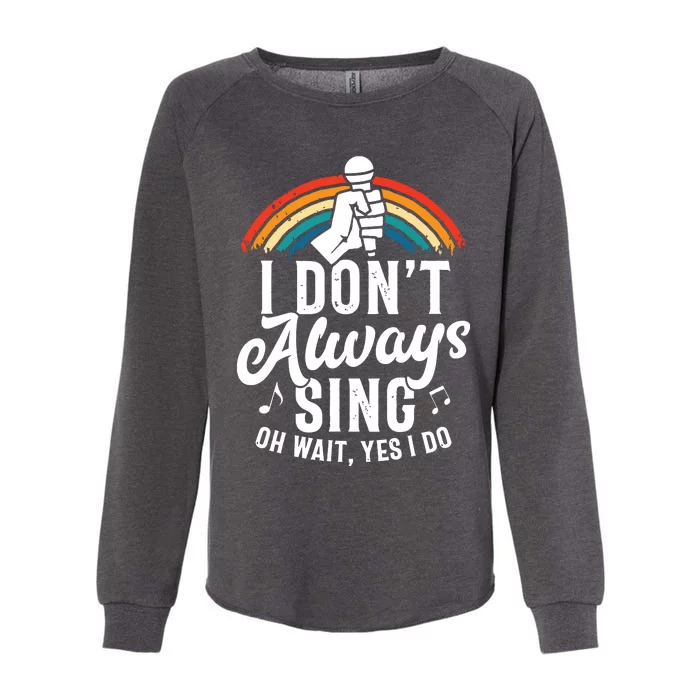 Singing Lover T Musical Theater Singer Womens California Wash Sweatshirt