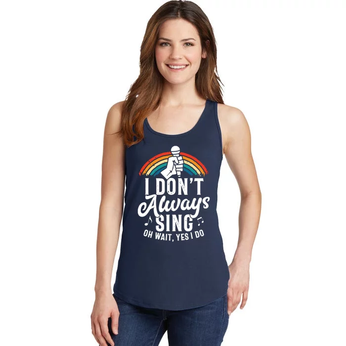 Singing Lover T Musical Theater Singer Ladies Essential Tank