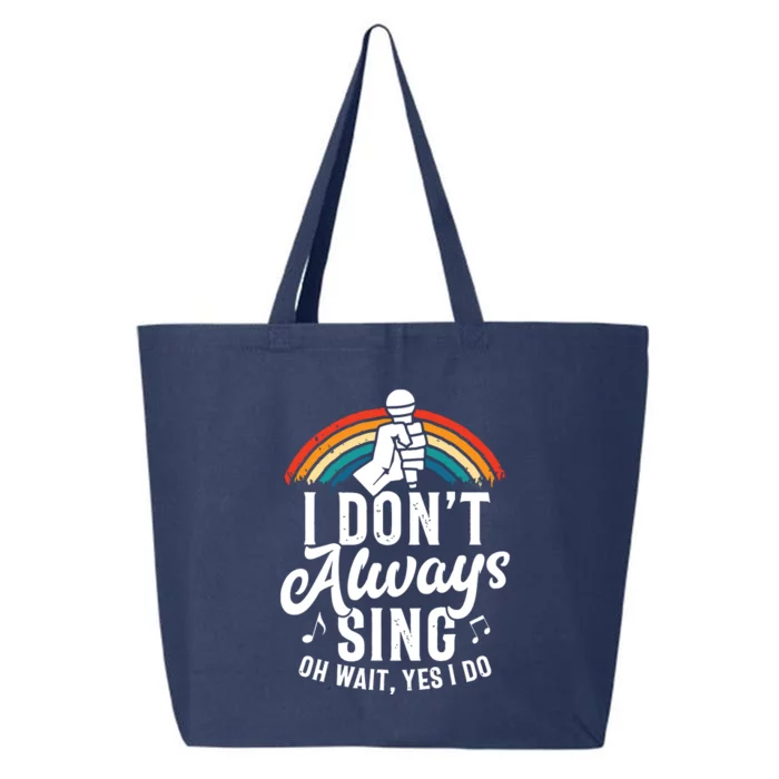 Singing Lover T Musical Theater Singer 25L Jumbo Tote