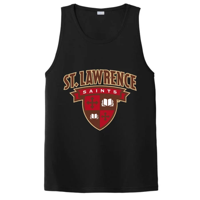 St. Lawrence University Saints Shield Performance Tank