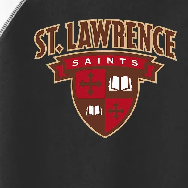 St. Lawrence University Saints Shield Toddler Fine Jersey T-Shirt