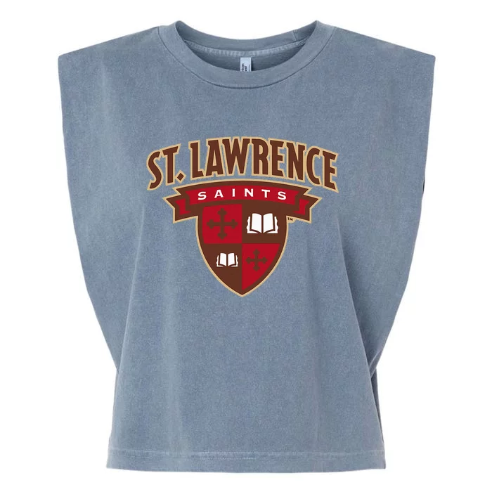 St. Lawrence University Saints Shield Garment-Dyed Women's Muscle Tee