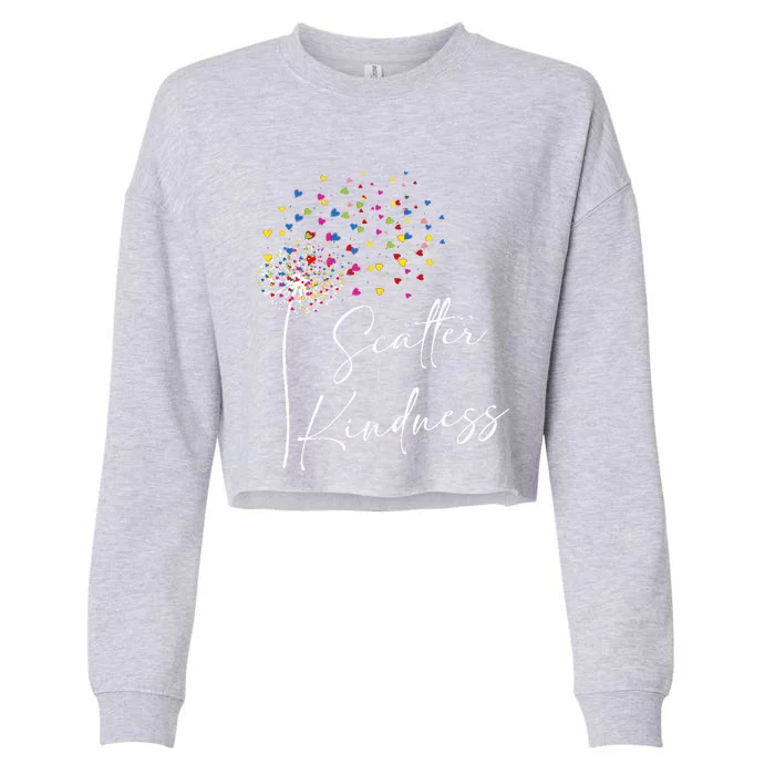 Spread Love Unity Day AntiBullying Awareness Cropped Pullover Crew