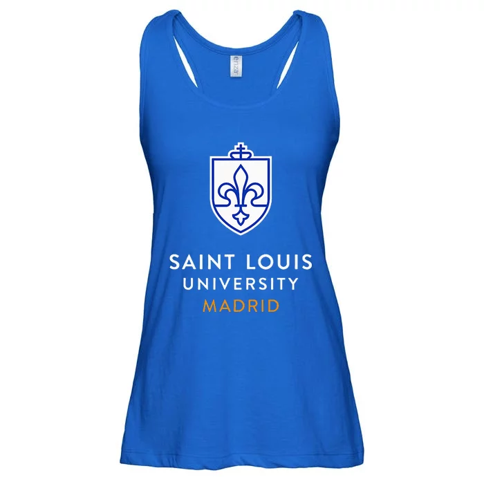 Saint Louis University Slu Madrid Ladies Essential Flowy Tank