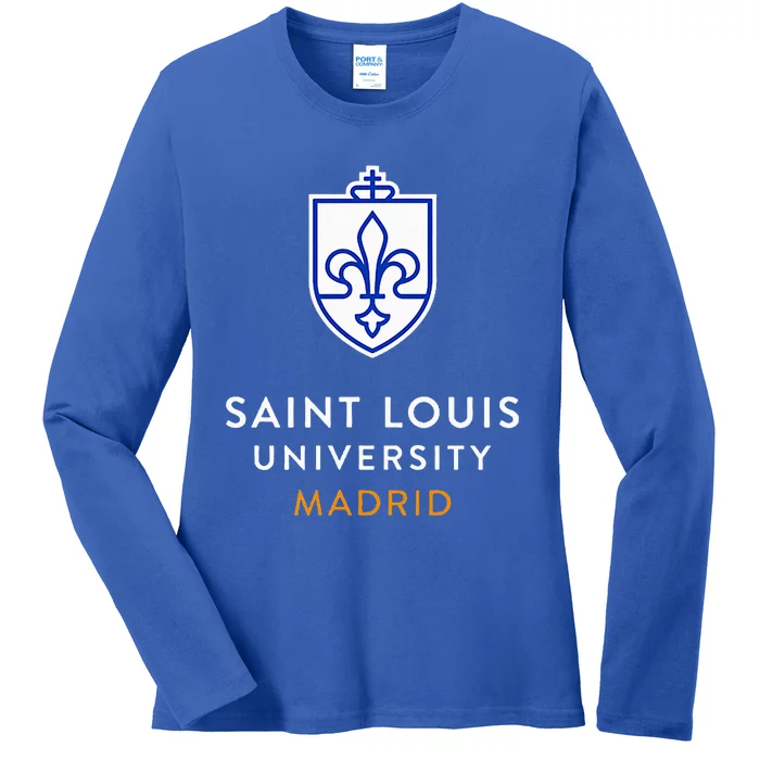 Saint Louis University Slu Madrid Ladies Long Sleeve Shirt