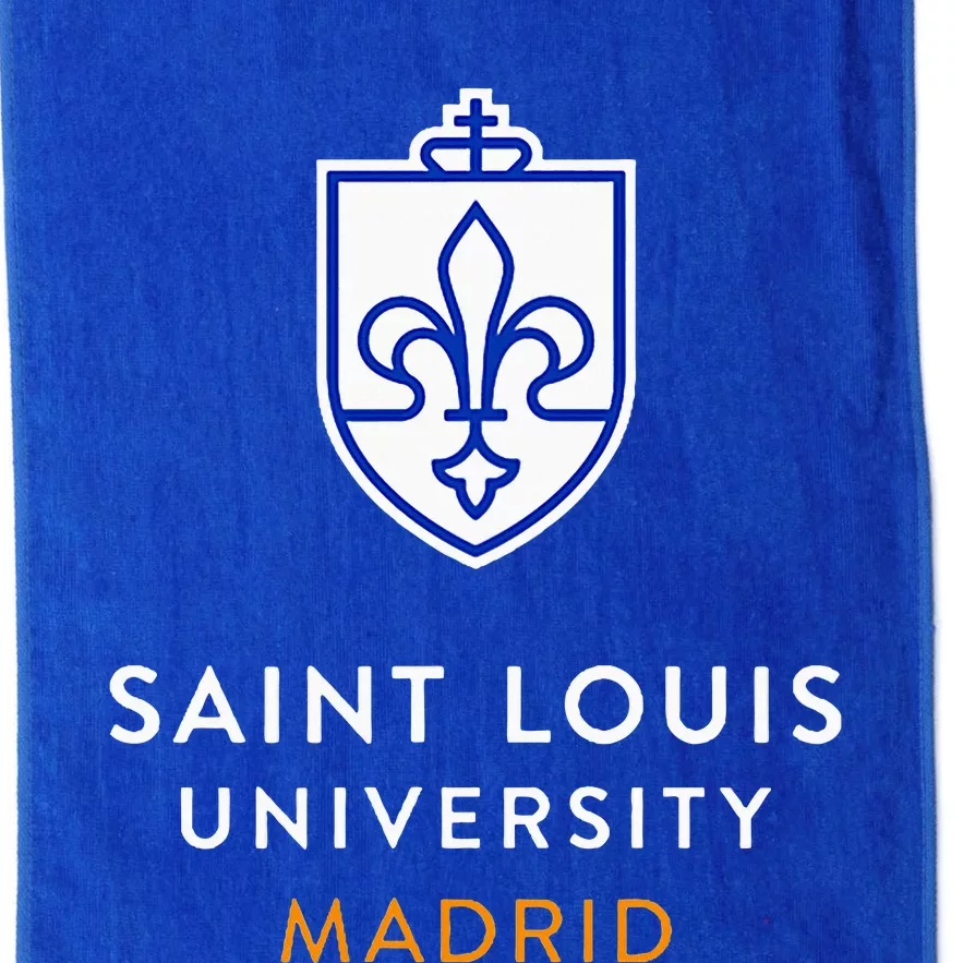 Saint Louis University Slu Madrid Platinum Collection Golf Towel