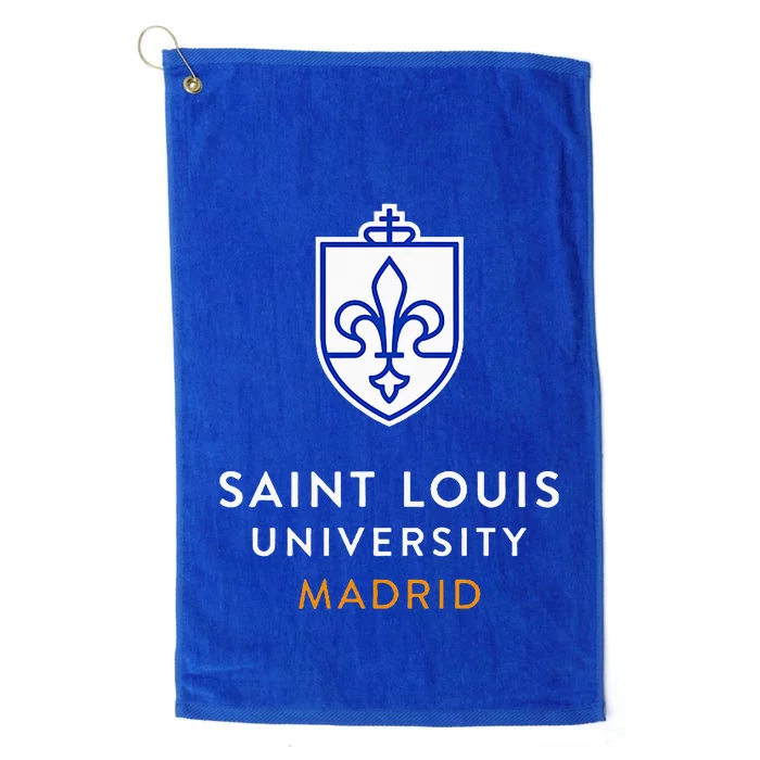 Saint Louis University Slu Madrid Platinum Collection Golf Towel