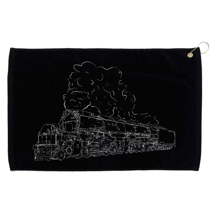 Steam Locomotive Utah Grommeted Golf Towel