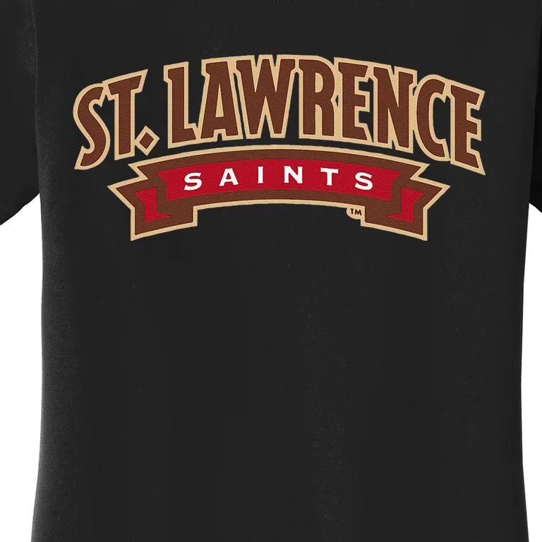 St. Lawrence University Saints Banner Mark Women's T-Shirt