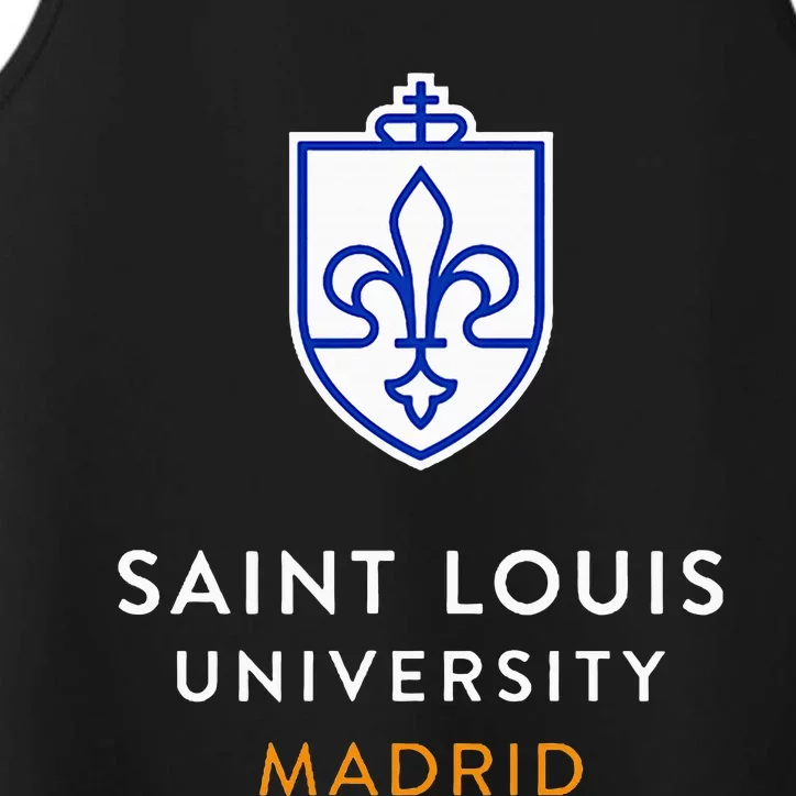 Saint Louis University Slu Madrid Performance Tank