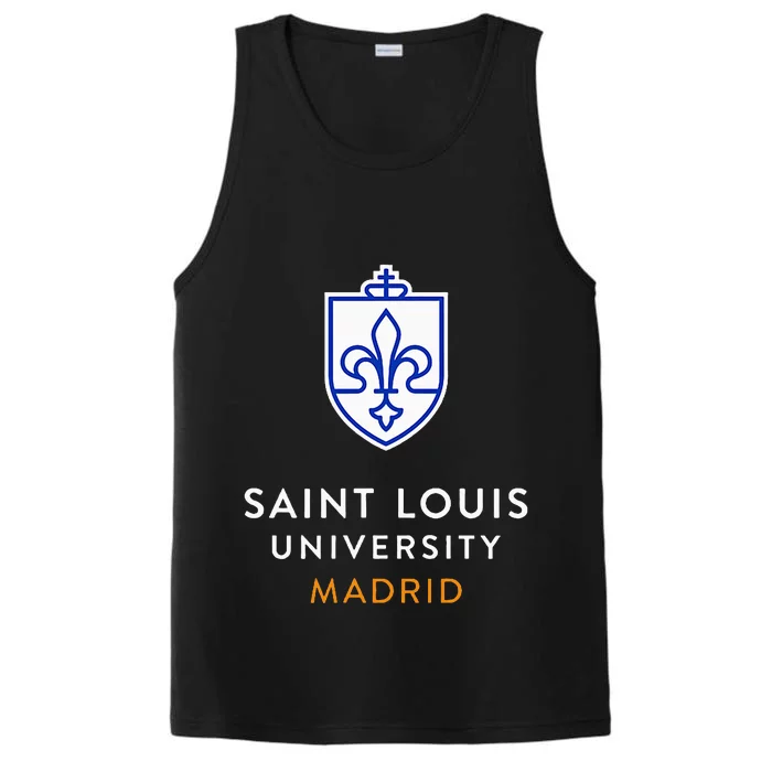 Saint Louis University Slu Madrid Performance Tank