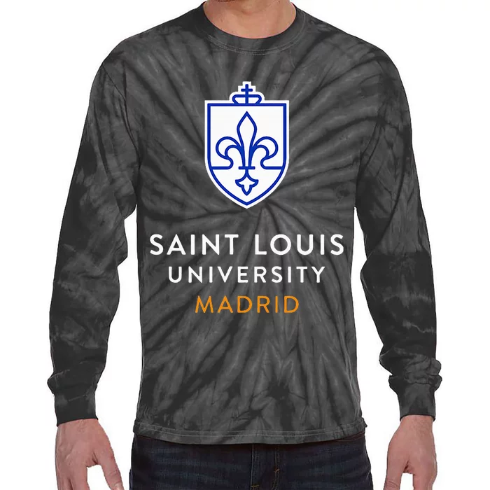 Saint Louis University Slu Madrid Tie-Dye Long Sleeve Shirt