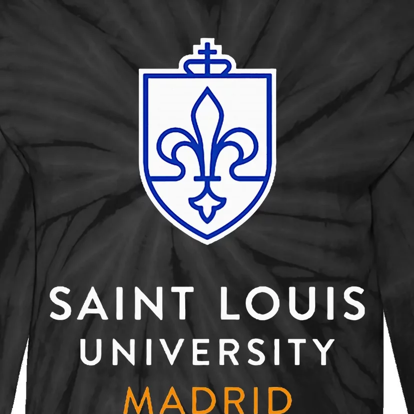 Saint Louis University Slu Madrid Tie-Dye Long Sleeve Shirt