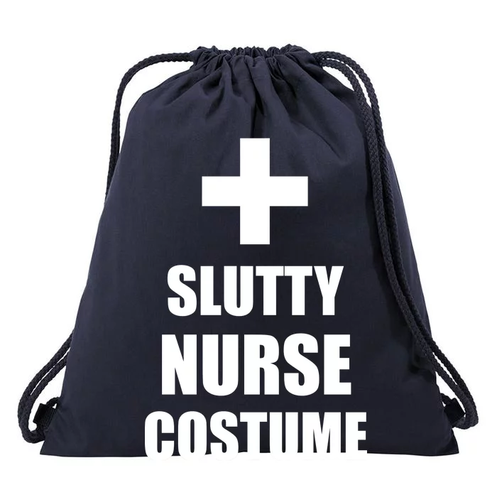 Slutty Nurse Costume Drawstring Bag