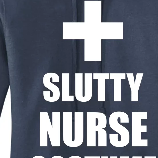 Slutty Nurse Costume Women's Pullover Hoodie