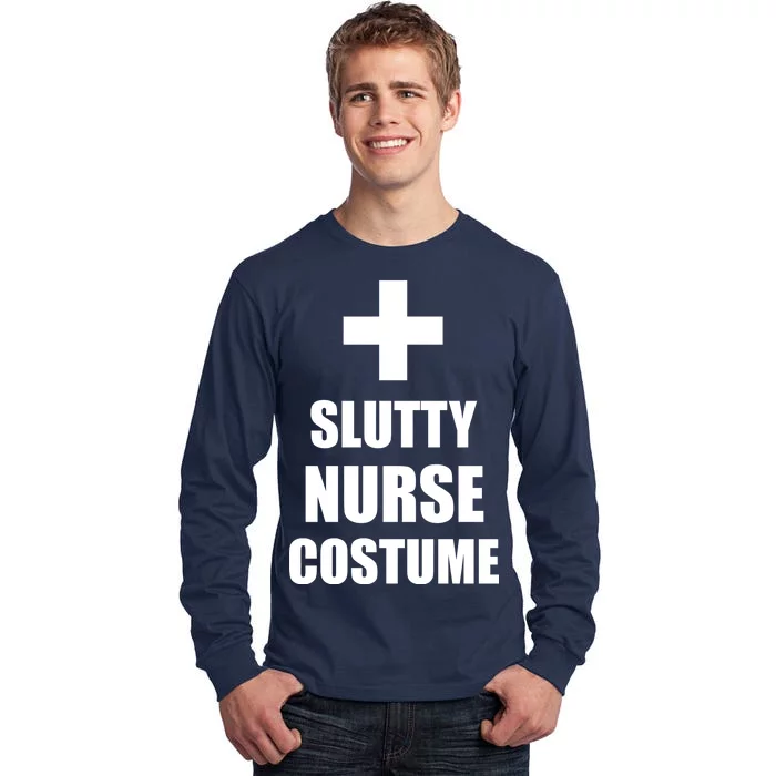 Slutty Nurse Costume Tall Long Sleeve T-Shirt