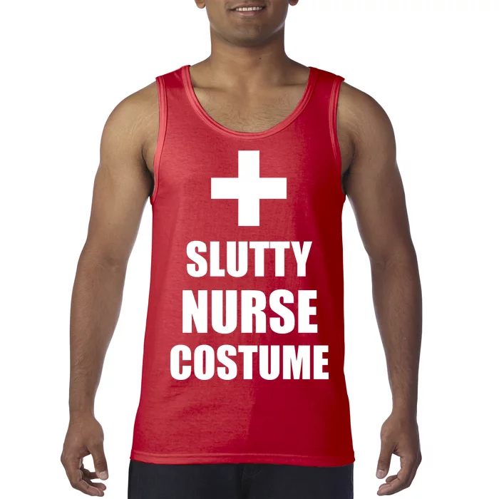 Slutty Nurse Costume Tank Top