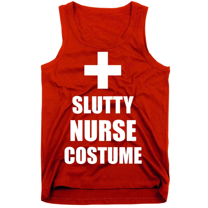 Slutty Nurse Costume Tank Top