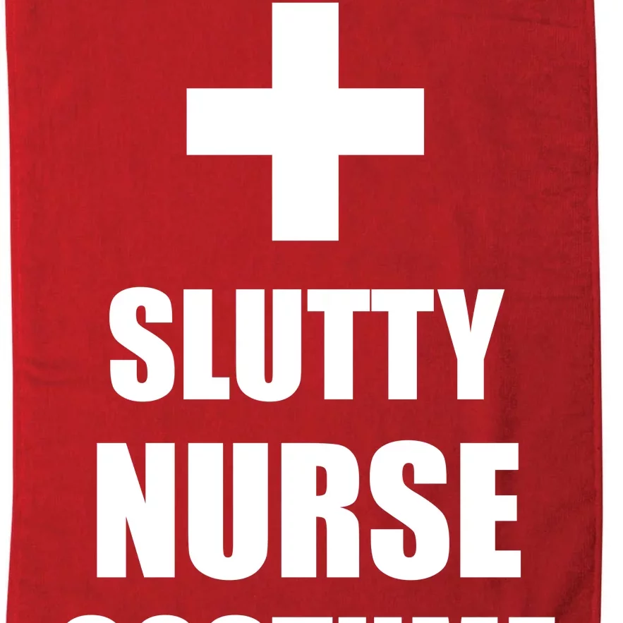 Slutty Nurse Costume Platinum Collection Golf Towel