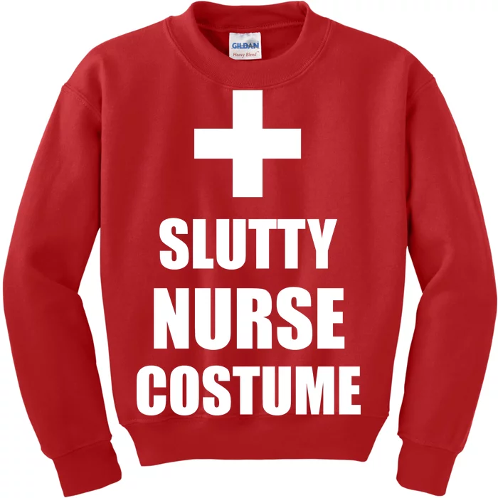 Slutty Nurse Costume Kids Sweatshirt