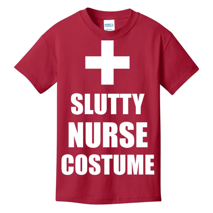 Slutty Nurse Costume Kids T-Shirt