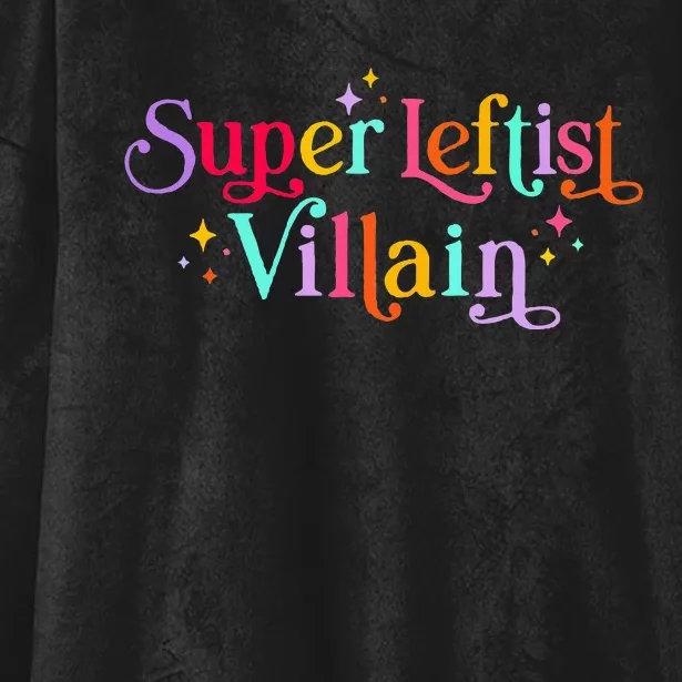 Super Leftist Villain Hooded Wearable Blanket