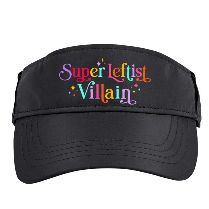 Super Leftist Villain Adult Drive Performance Visor