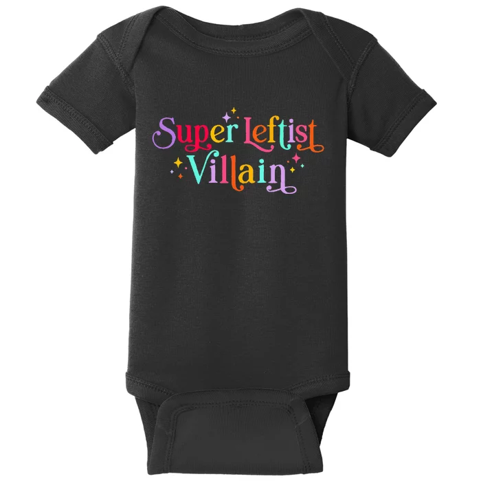 Super Leftist Villain Baby Bodysuit