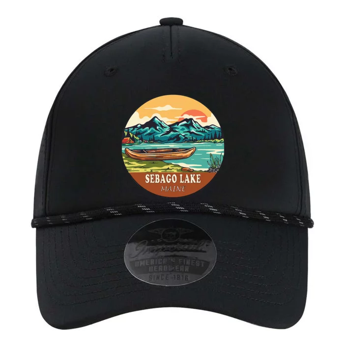 Sebago Lake Vintage Vacation Maine Performance The Dyno Cap