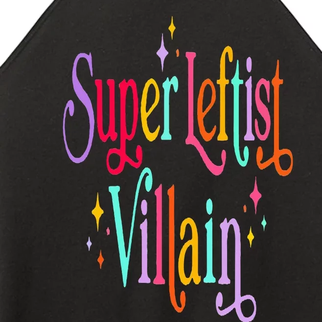 Super Leftist Villain Women’s Perfect Tri Rocker Tank