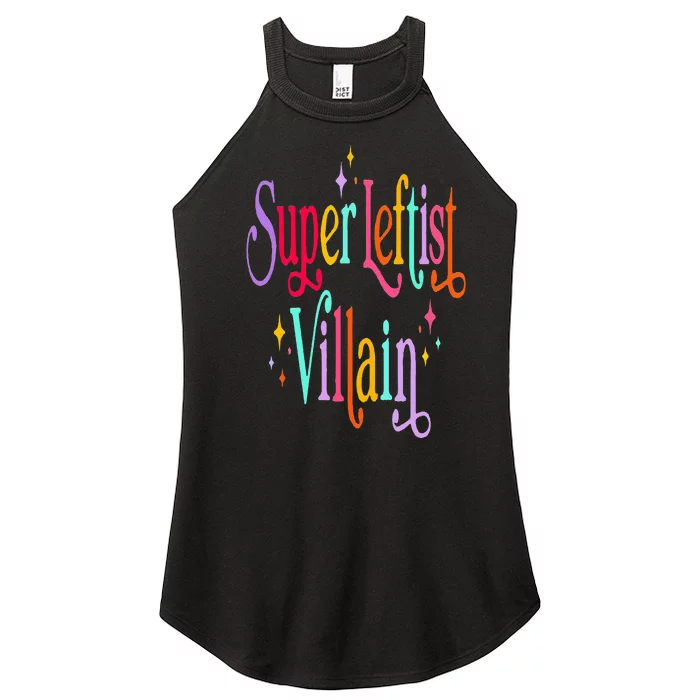 Super Leftist Villain Women’s Perfect Tri Rocker Tank