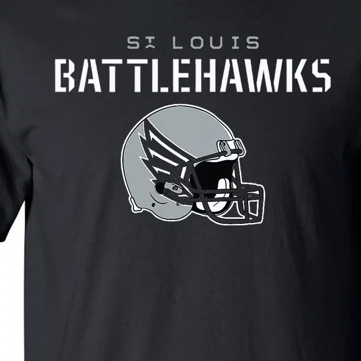 St. Louis Vintage Helmet St. Louis Football Tall T-Shirt