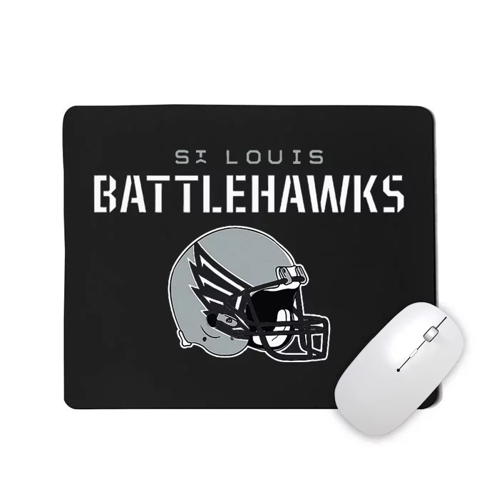 St. Louis Vintage Helmet St. Louis Football Mousepad