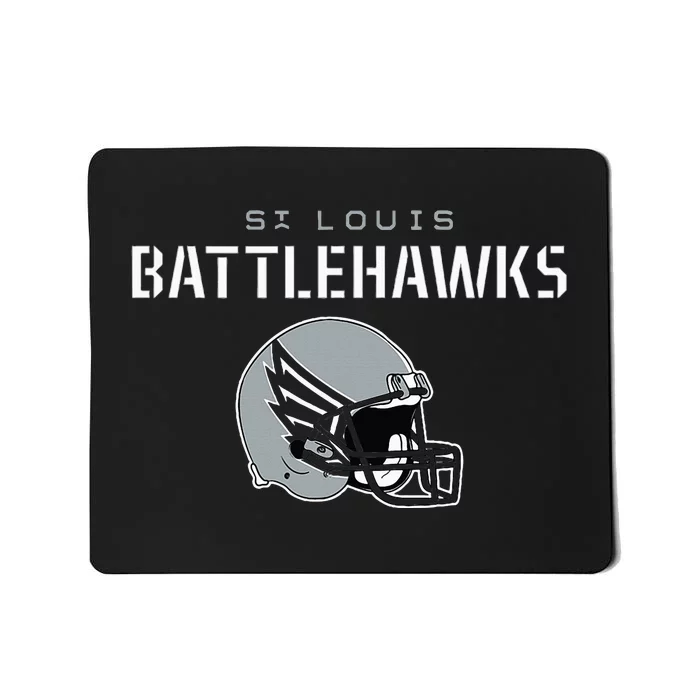 St. Louis Vintage Helmet St. Louis Football Mousepad