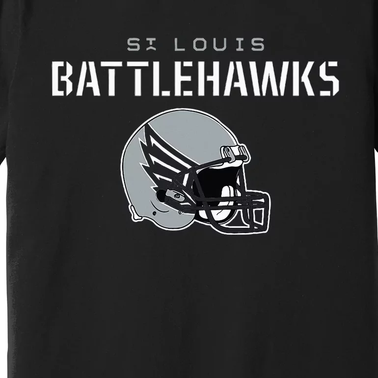 St. Louis Vintage Helmet St. Louis Football Premium T-Shirt