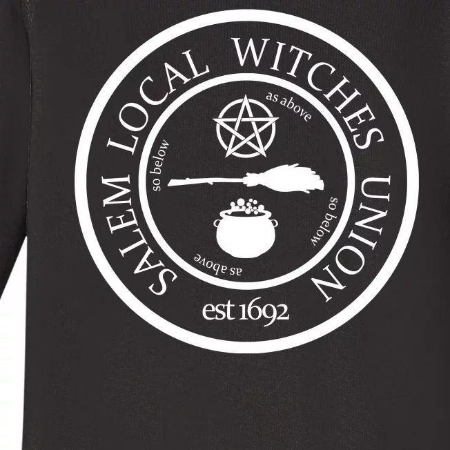 Salem Local Witches Union Baby Long Sleeve Bodysuit