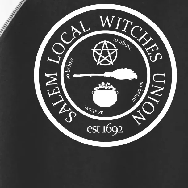 Salem Local Witches Union Toddler Fine Jersey T-Shirt