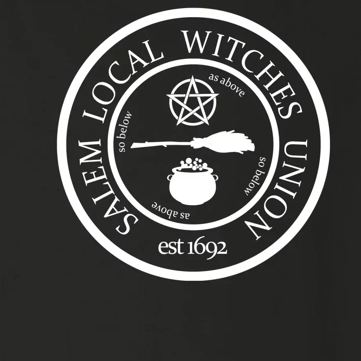 Salem Local Witches Union Toddler Long Sleeve Shirt