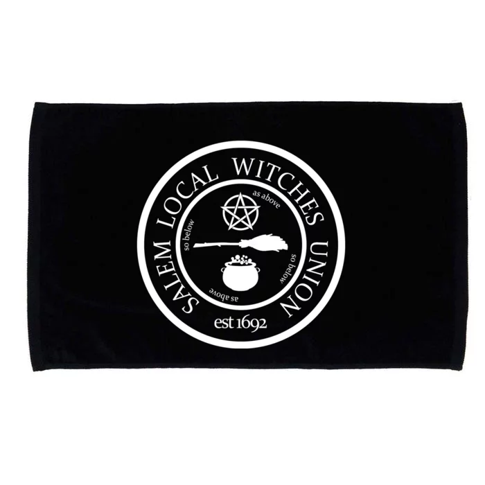 Salem Local Witches Union Microfiber Hand Towel