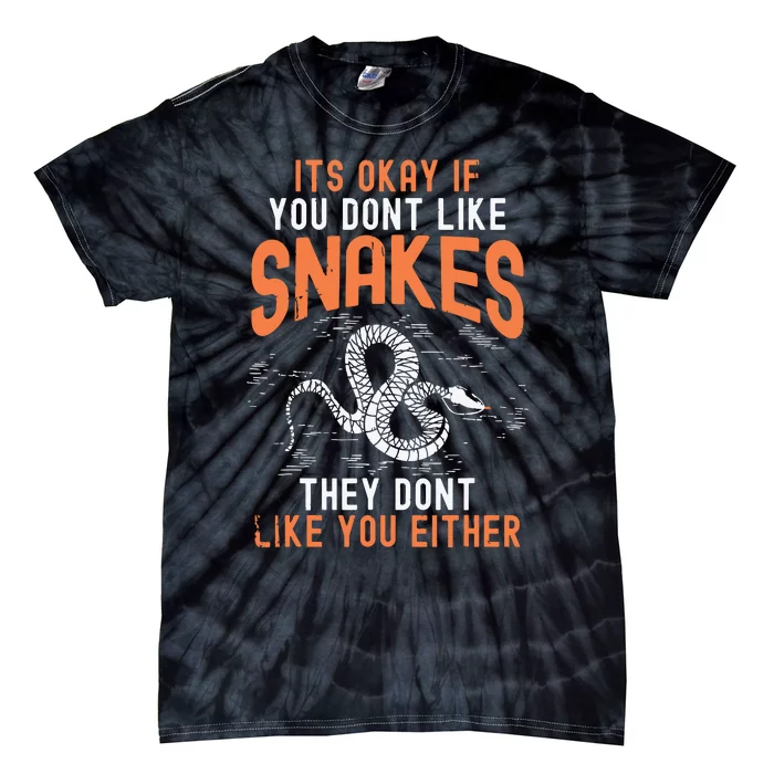 Snake Lovers Women Men Men Boy Girl Herpetology Tie-Dye T-Shirt