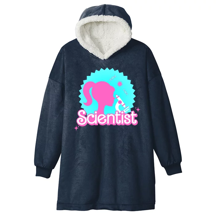 Scientist Lab Week Girl Tech Hooded Wearable Blanket